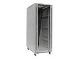 NETRACK 019-420-810-011-Z server cabinet RACK 19inch 42U/800x1000mm ASSEMBLED glass door - grey