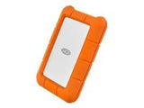 LACIE RUGGED Secure 2TB 2.5inch USB-C USB3.1 Drop crush and rain resistant for all terrain use orange No data cable