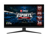 LCD Monitor|MSI|Optix G251F|24.5"|Gaming|Panel IPS|1920x1080|16:9|165Hz|Matte|1 ms|Tilt|Colour Black|OPTIXG251F
