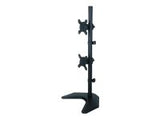 TECHLY 027552 Double twin desk LED/LCD monitor arm 13-27 2x10kg vertical adjustable