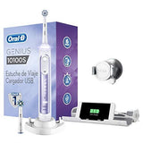 Oral-B Toothbrush Genius 10100S Rechargeable, For adults, Number of brush heads included 2, Orchid Purple