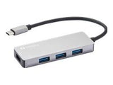 SANDBERG USB-C Hub 1xUSB3.0+3x2.0 SAVER
