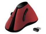 LOGILINK ID0159 LOGILINK -  Ergonomic vertical mouse, wireless 2.4 GHz, red