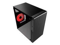 GEMBIRD CCC-FORNAX-955R Gaming design PC case 1 x 12 cm fan red
