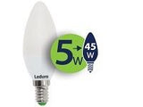 Light Bulb|LEDURO|Power consumption 5 Watts|Luminous flux 400 Lumen|2700 K|220-240V|Beam angle 180 degrees|21188