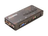EDIMAX EK-UAK4 4 Port USB KVM Switch 4 Cable Kit