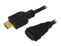 LOGILINK CH0056 LOGILINK - Cable HDMI - HDMI 1.4 male / female, version Gold, lenght 2m